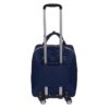 Navy Trefoil Rolling Bag - Image 3